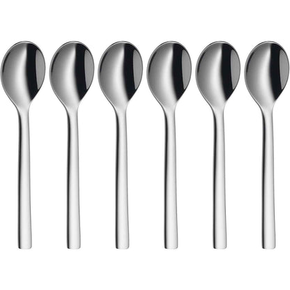 WFM New Set of 6 Pieces Espresso Coffee Spoons 11cm Stainless Steel