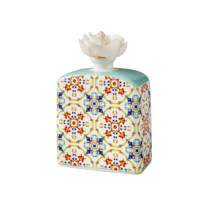 BRANDANI Medicea Fragrance Diffuser Medicea Fiamma 11x14cm Paper and Porcelain Flower