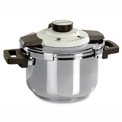 BARAZZONI Facile Dual System Pressure Cooker 4.5 L Stainless Steel 22cm