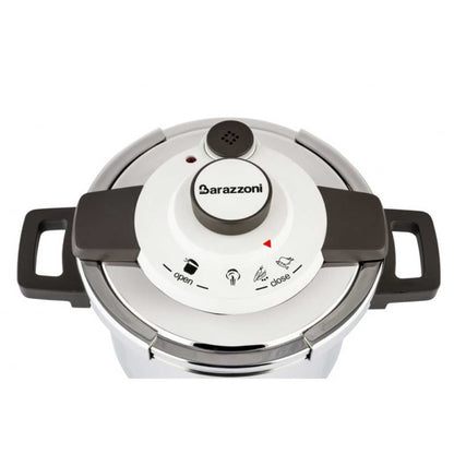 BARAZZONI Facile Dual System Pressure Cooker 4.5 L Stainless Steel 22cm