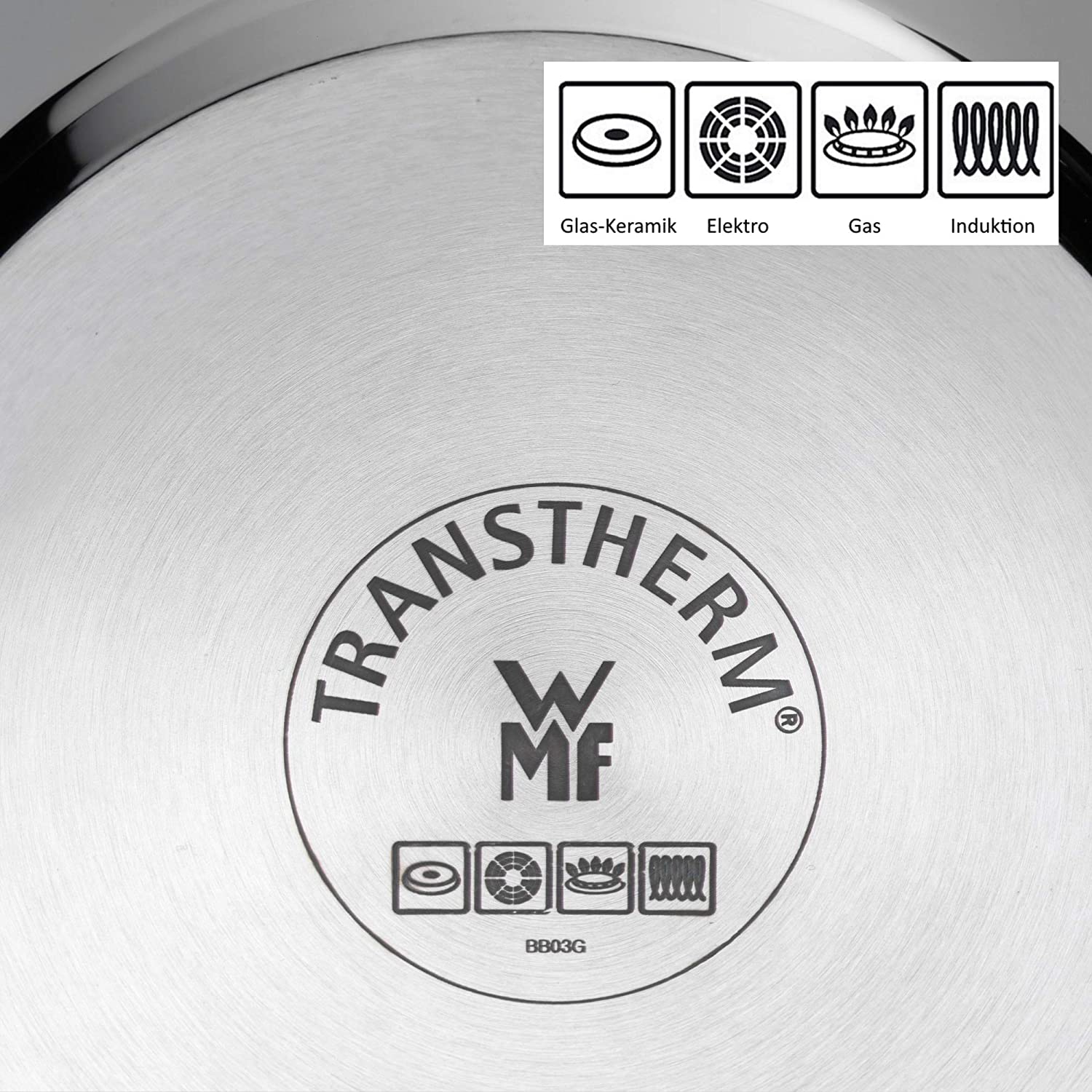 WMF Diadem Plus Casserole 16cm Stainless Steel Suitable for Induction