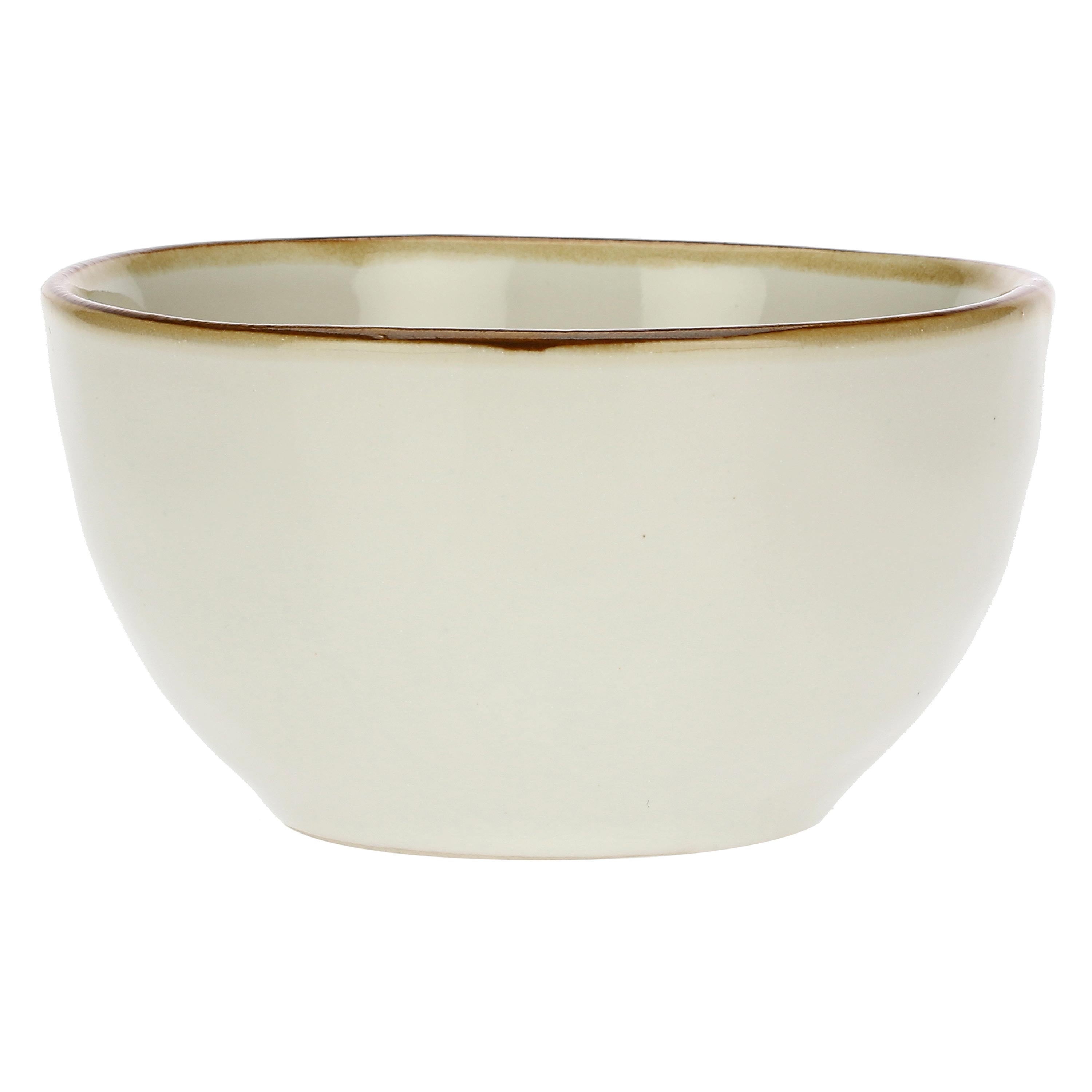 ROSE &amp;amp; TULIPS Concert Bowl Cup 11cm Ivory Stoneware