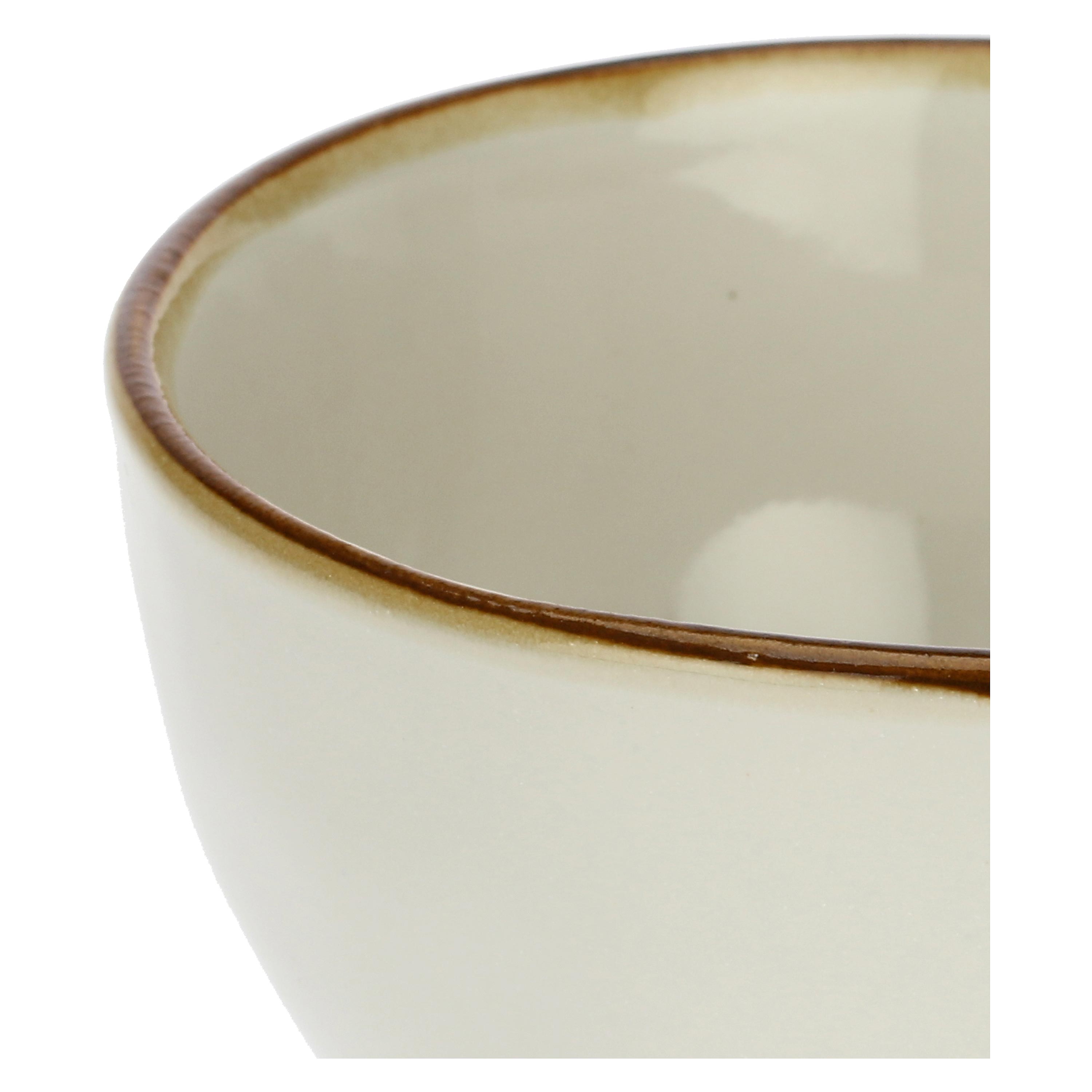 ROSE &amp;amp; TULIPS Concert Bowl Cup 11cm Ivory Stoneware