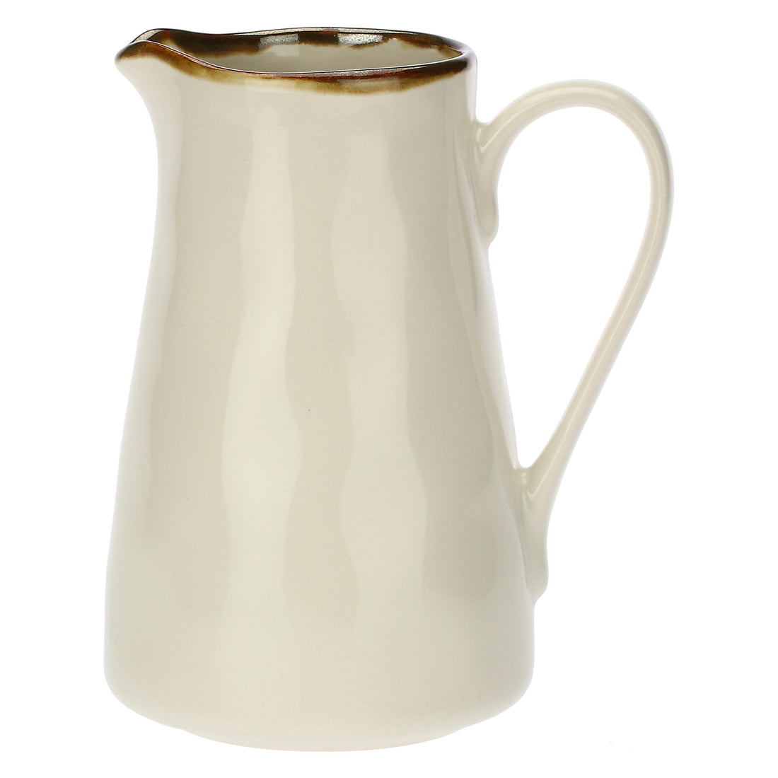 ROSES &amp;amp; TULIPS Concert Jug 600ml Ivory Stoneware