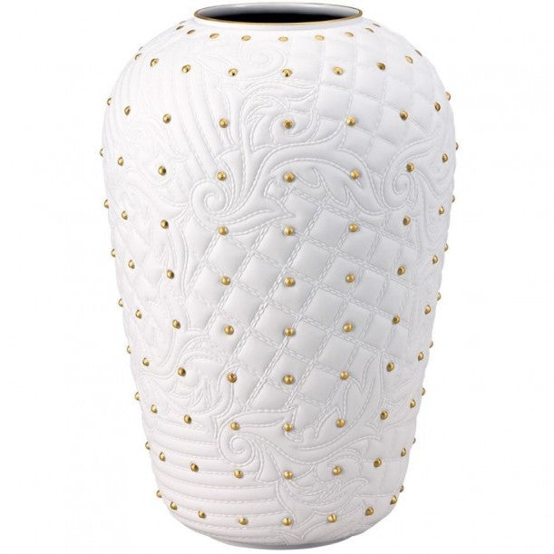 VERSACE - Versace Vanitas White-gold Vase 31cm