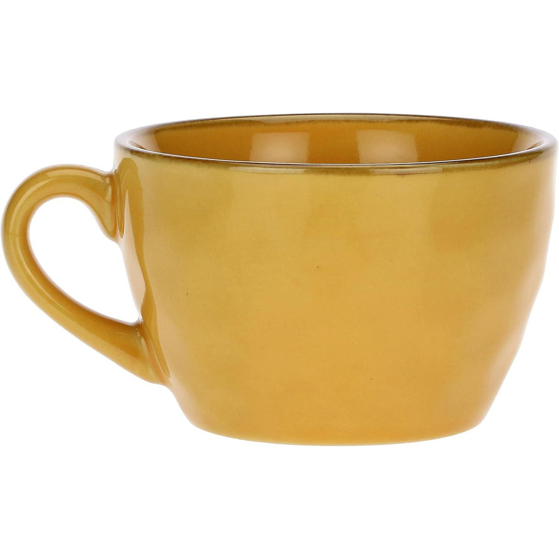 ROSE &amp;amp; TULIPS Concerto Ocher Breakfast Mug 420ml Stoneware