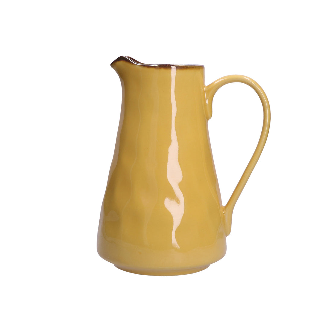 ROSE &amp; TULIPANI Concerto Brocca Caraffa 1700ml Ocra Stoneware