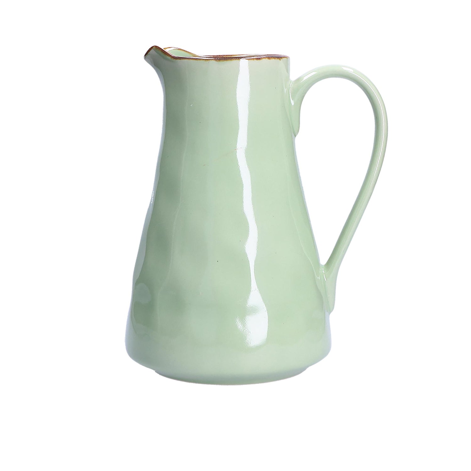 ROSE &amp;amp; TULIPS Concerto Jug Carafe 1700ml Green Tea Stoneware