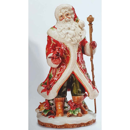 FITZ &amp;amp; FLOYD Figure Statue Santa Claus Decoration 48cm Porcelain