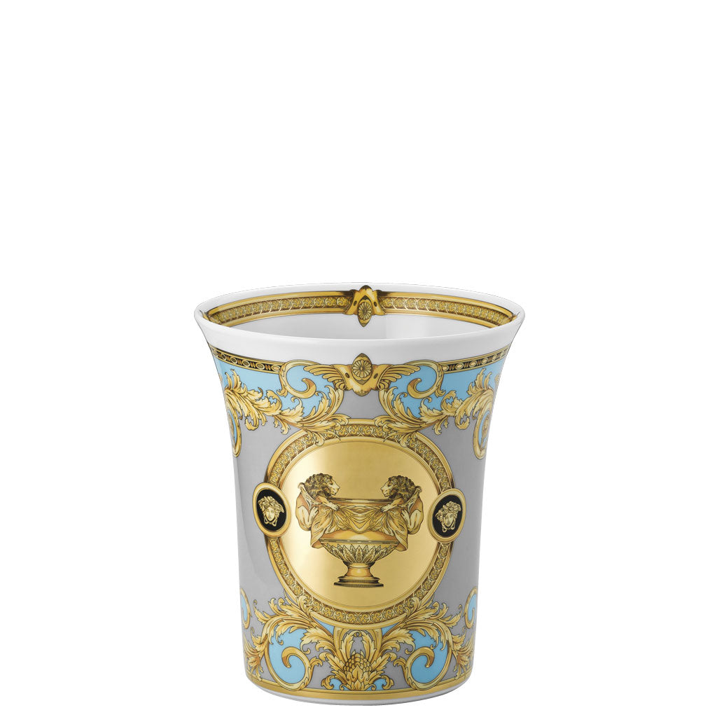 VERSACE Prestige Gala Bleu Vaso 18cm Porcellana