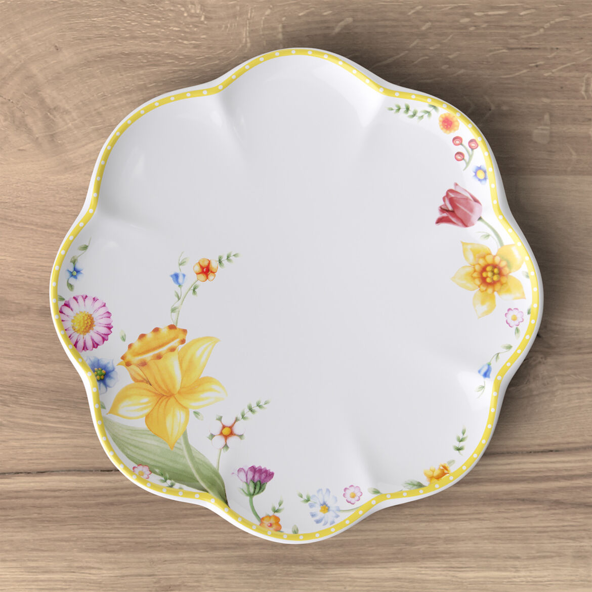 VILLEROY &amp; BOCH Spring Awakening Piatto Colazione Dessert 22cm Pasqua