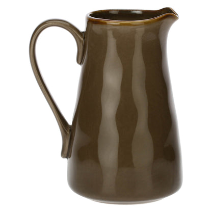 ROSE &amp;amp; TULIPS Concerto Pitcher Carafe 600ml Dove Gray Stoneware