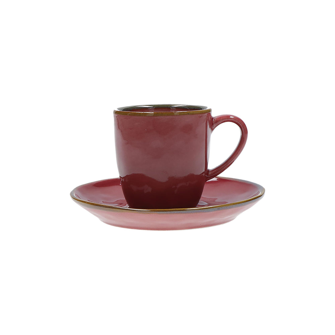 ROSE &amp;amp; TULIPS Concerto Red Coffee Cup Malaga 90cc Stoneware R134500015