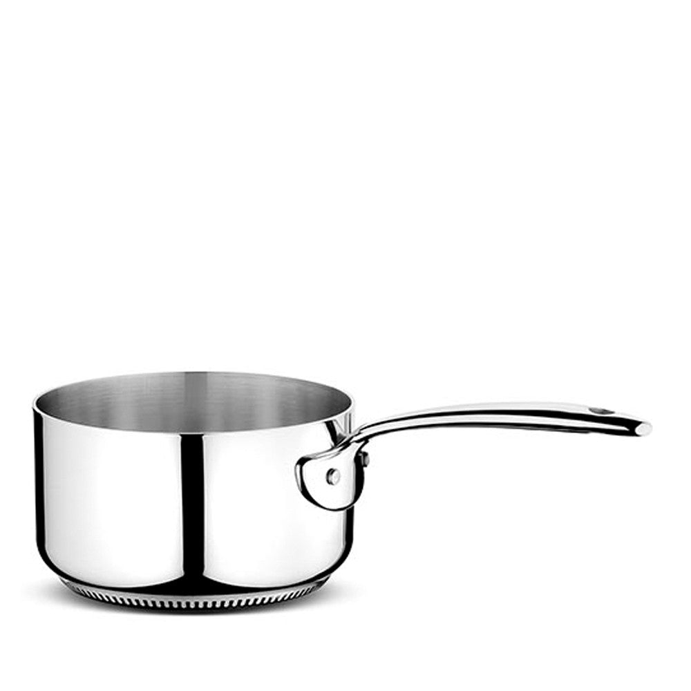 LAGOSTINA Accademia Casseruola Fonda con Manico Lungo 14cm Acciaio Inox