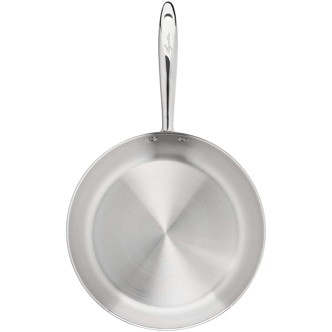 LAGOSTINA Accademia Casseruola Fonda con Manico Lungo 14cm Acciaio Inox