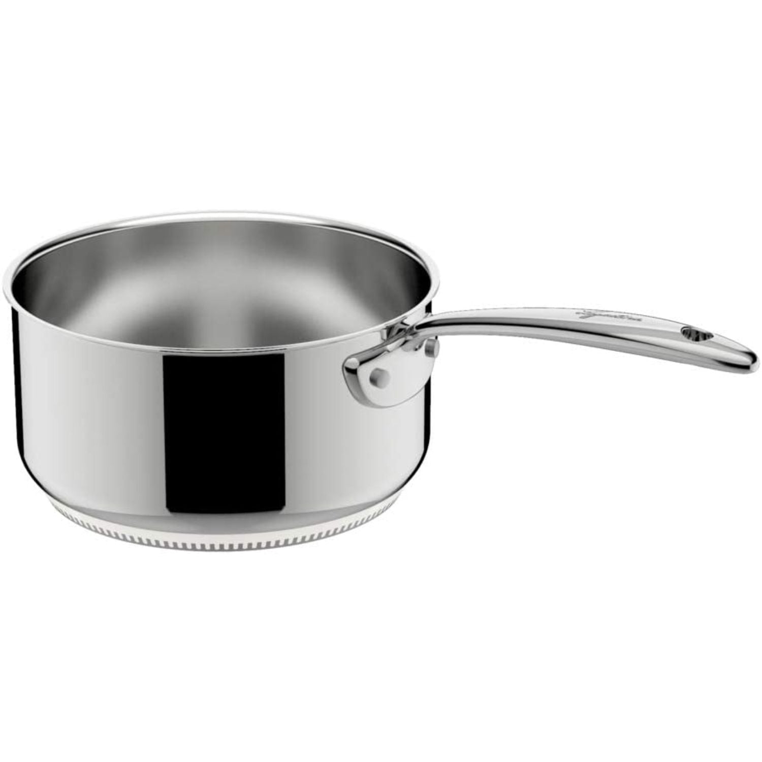 LAGOSTINA Accademia Deep Casserole with Long Handle 20cm Stainless Steel