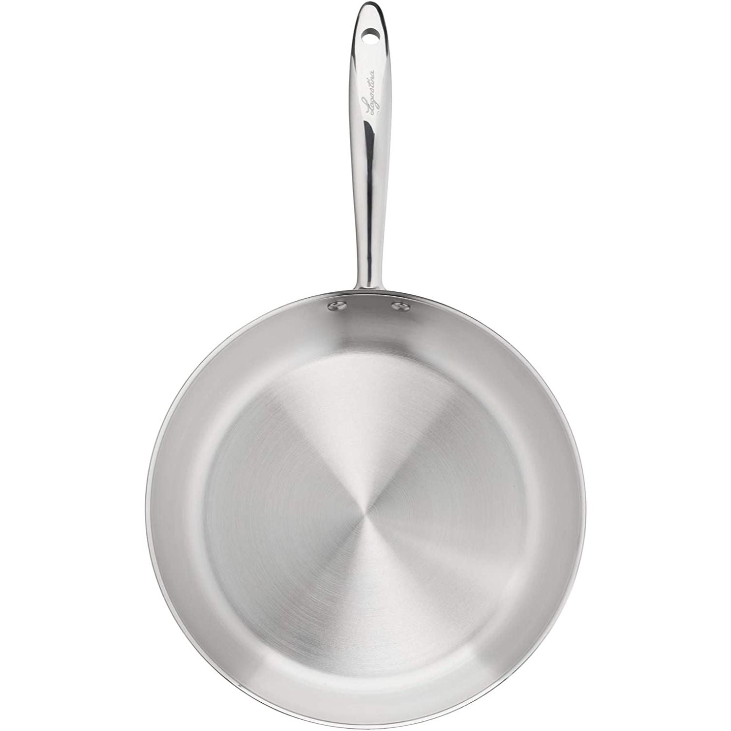 LAGOSTINA Accademia Deep Casserole with Long Handle 20cm Stainless Steel