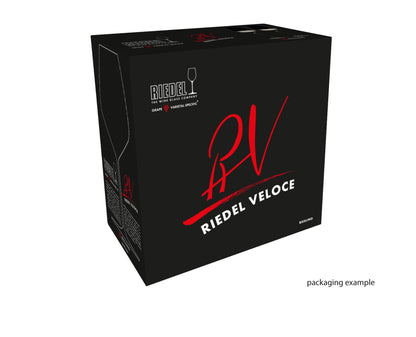 RIEDEL Veloce Calice Bicchiere Vino Bianco Riesling Set 2 Pezzi 570ml Cristallo