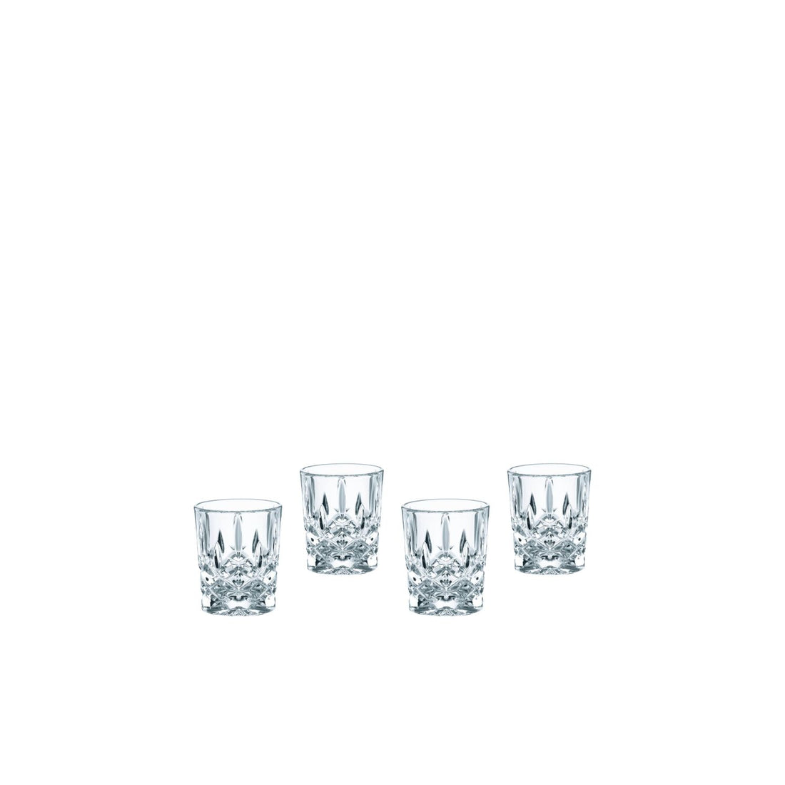 NACHTMANN Noblesse Set of 4 Liqueur Shot Glasses 55ml Crystal