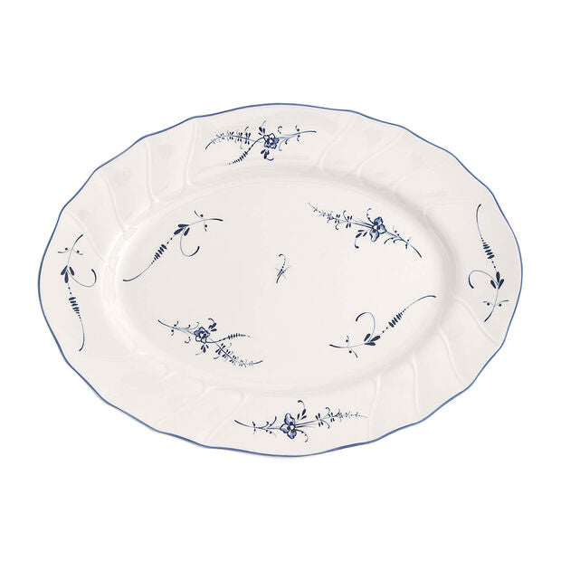 VILLEROY &amp; BOCH Vieux Luxembourg Piatto Ovale 36cm Porcellana