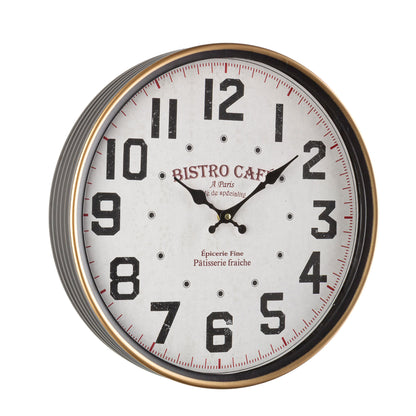 BIZZOTTO Orologio da Parete Bistro Cafè Norwich 34cm