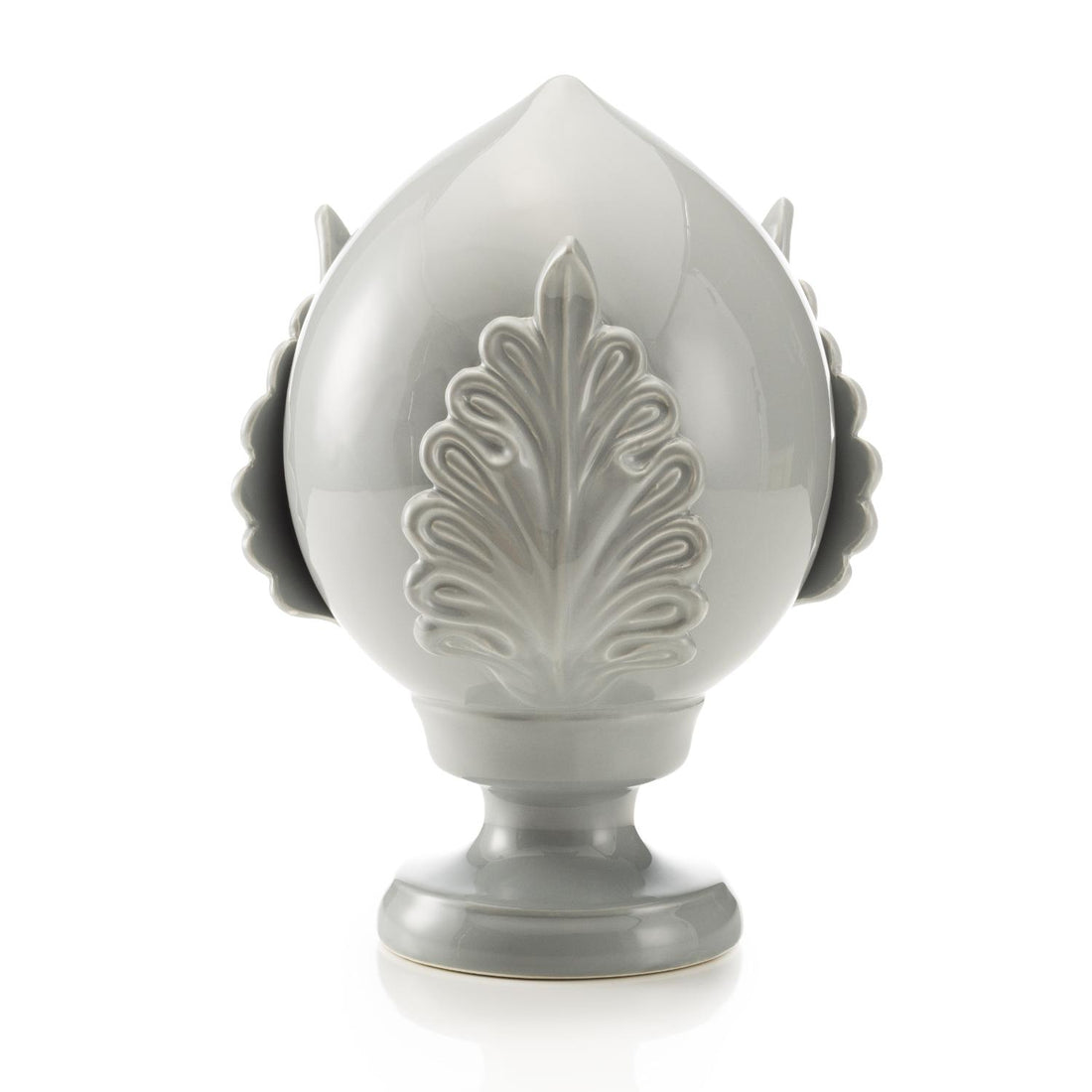 PALAIS ROYAL Pumo Pugliese Pomo Pearl Gray Decoration 17cm Ceramic