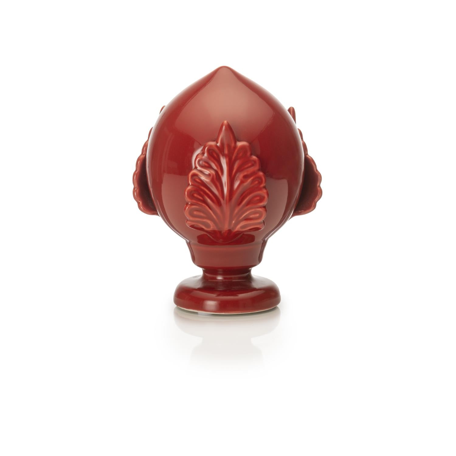 PALAIS ROYAL Pumo Pugliese Pomo Red Terracotta Decoration 17cm Ceramic