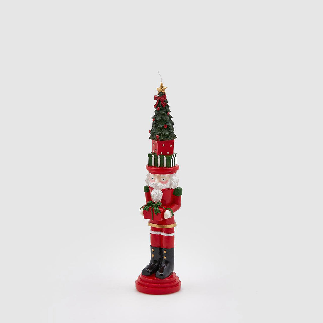 EDG Enzo De Gasperi Candela di Natale Soldatino 26cm Decorazione Natalizia