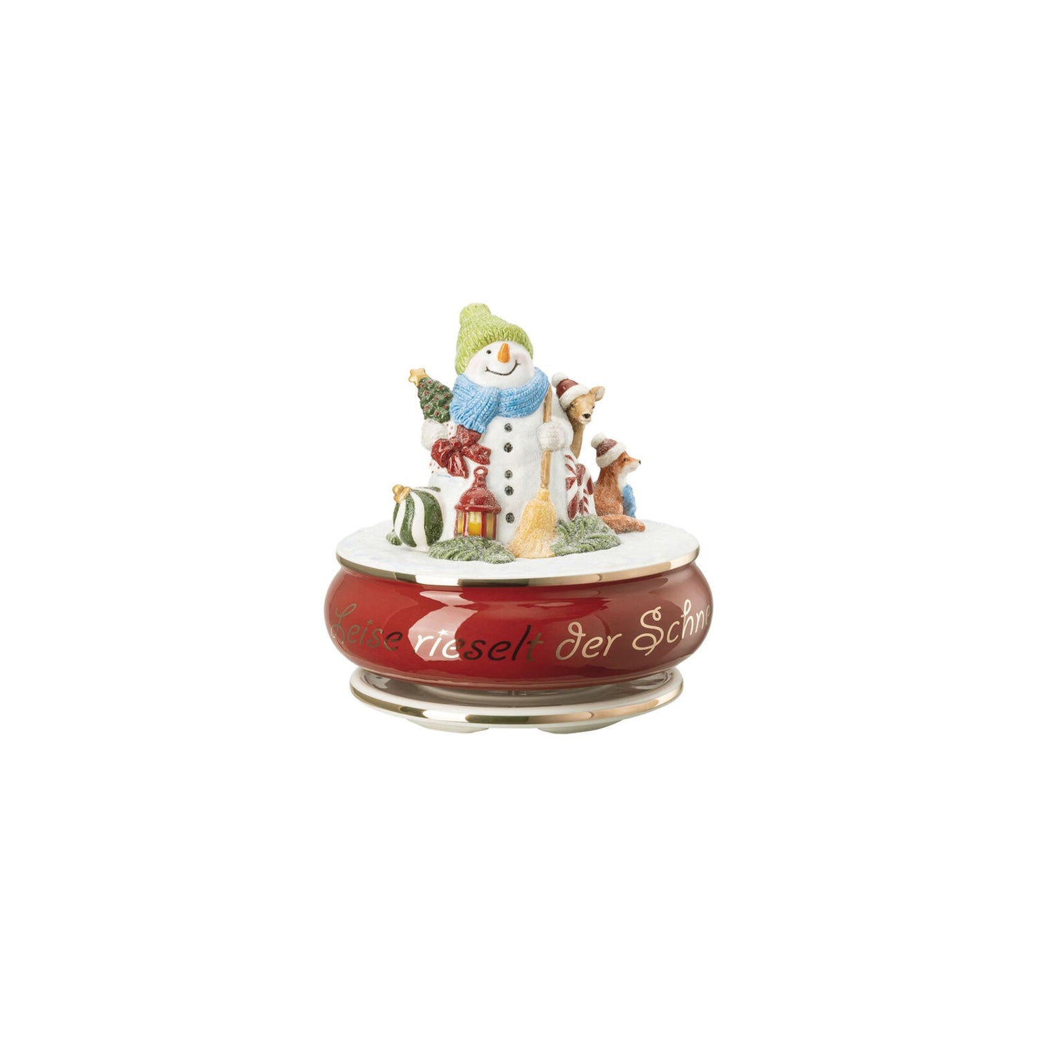 HUTSCHENREUTHER - Carillon 14 cm Sammelserie Porcellana Decorazione Natale