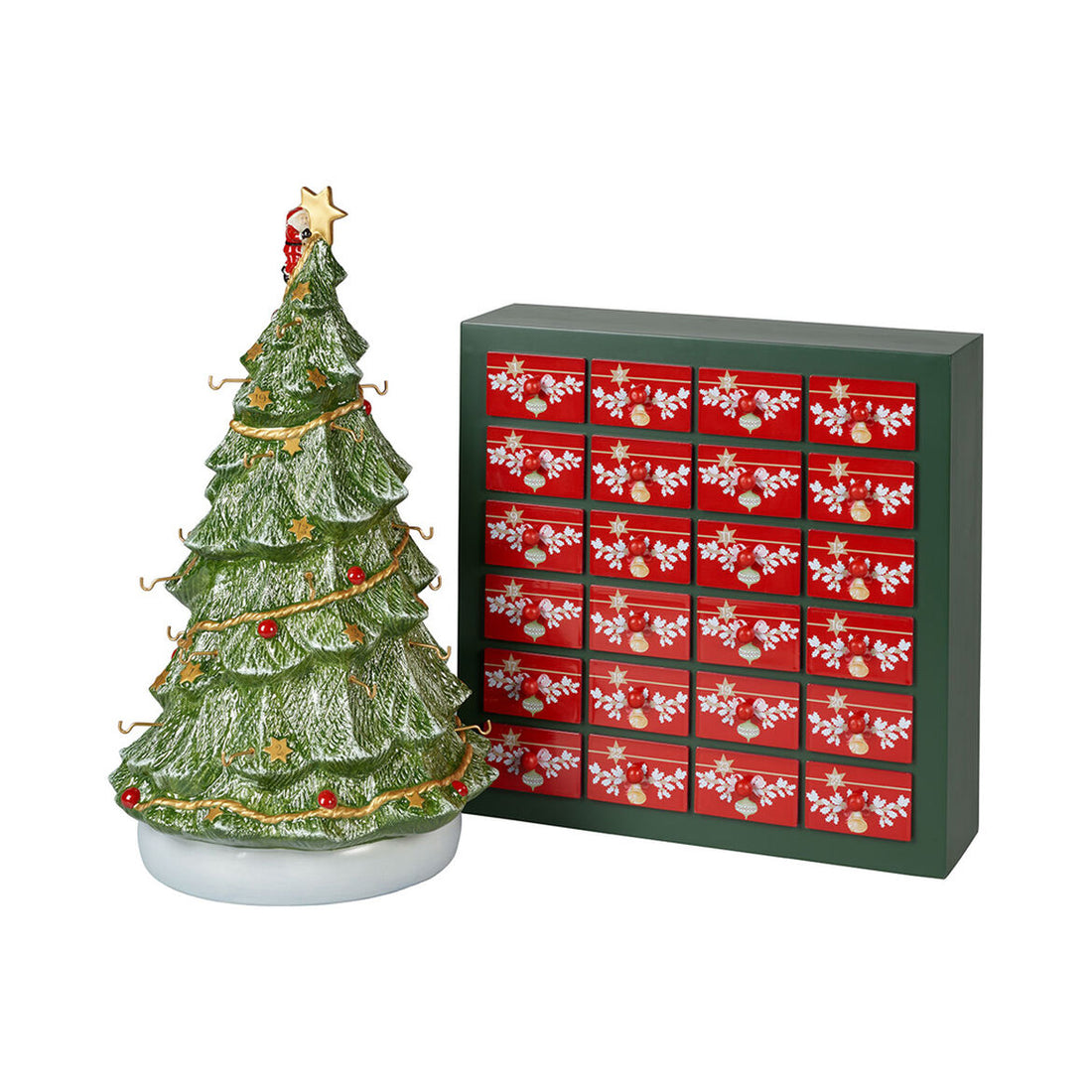 VILLEROY &amp;amp; BOCH Christmas Toys Memory 3D Advent Calendar Christmas Tree 43cm