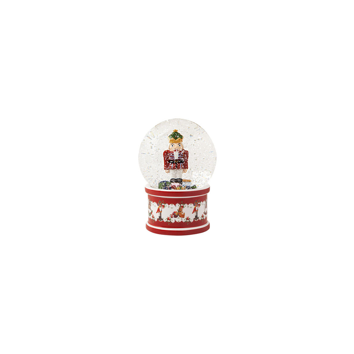 VILLEROY &amp; BOCH Christmas Toys Palla di Neve con Soldatino 17cm Decorazione di Natale