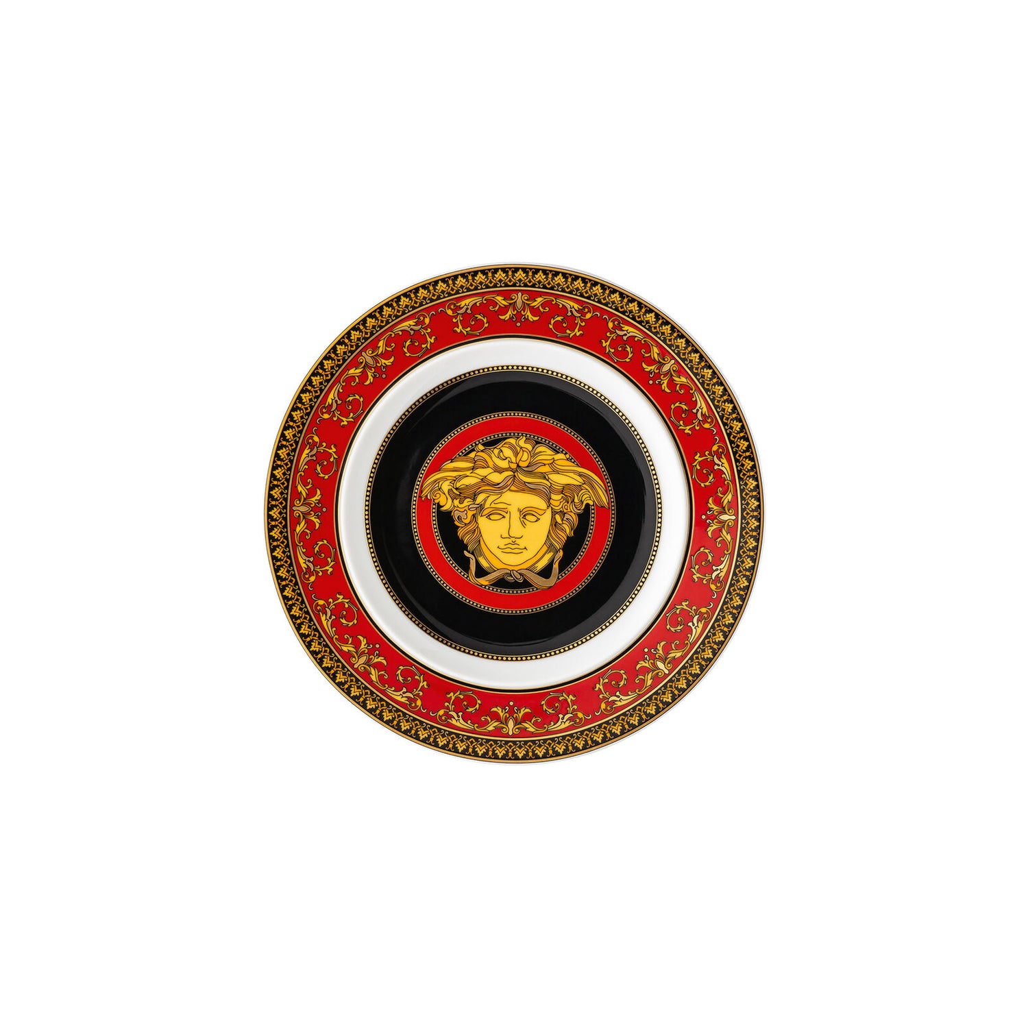 VERSACE - Ikarus Medusa Red Dinner Plate 18cm Porcelain