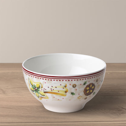 VILLEROY &amp; BOCH Winter Bakery Delight Scodella Ciotola Coppa Stella Cadente Tavola Natalizia