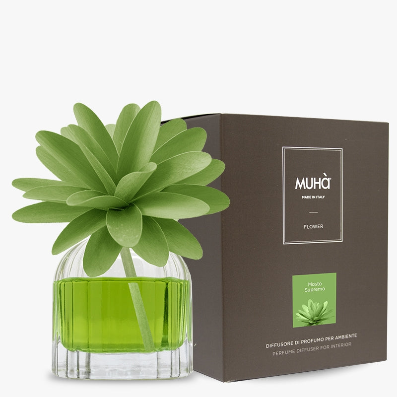 MUHA' Flower 60ml Profumatore D'Ambiente Diffusore Mosto Supremo – Prestige  Home