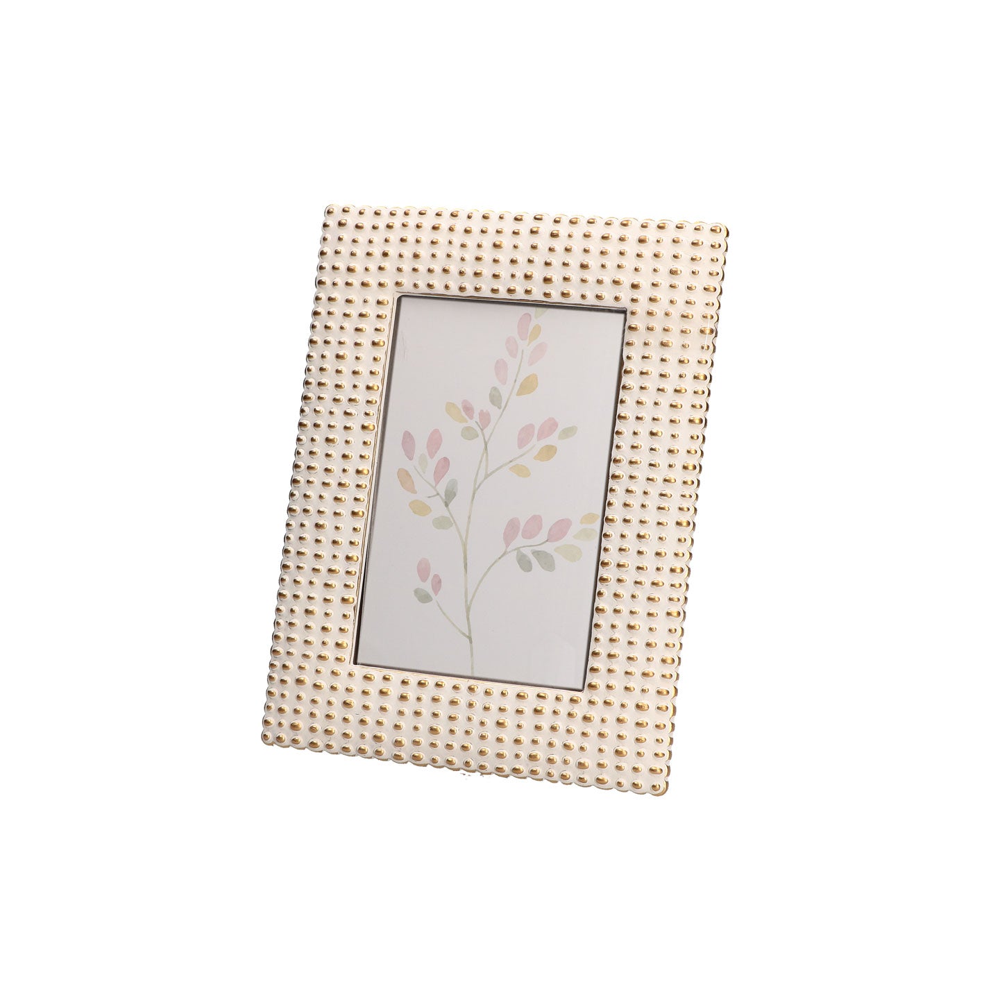 DOMESTIC RITUALS TiGuardo Gold Photo Frame 10x15cm Bollicinedoro Resin