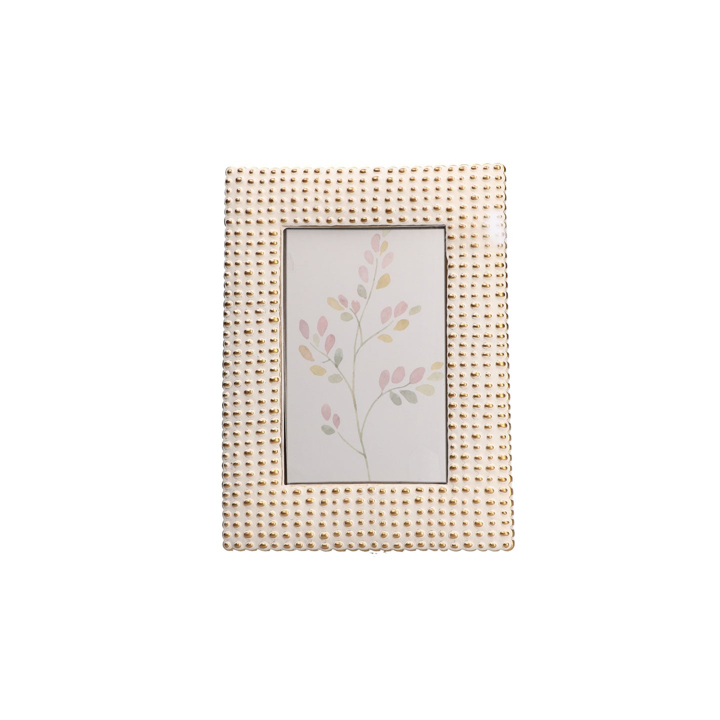 DOMESTIC RITUALS TiGuardo Gold Photo Frame 10x15cm Bollicinedoro Resin