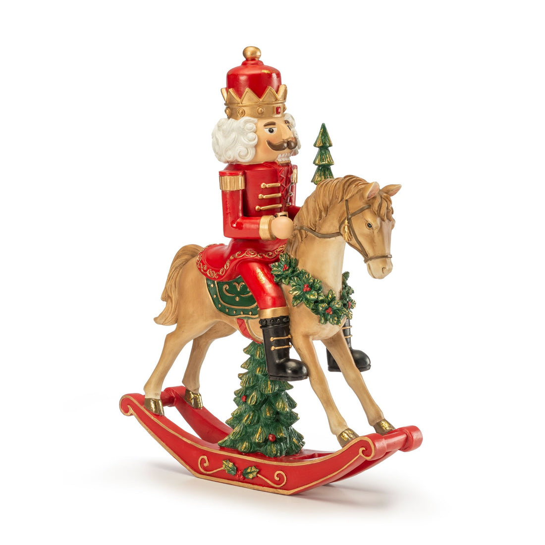 NOEL by Lamart - Resin Soldier on Horse 36 cm Christmas Decoration 1022164