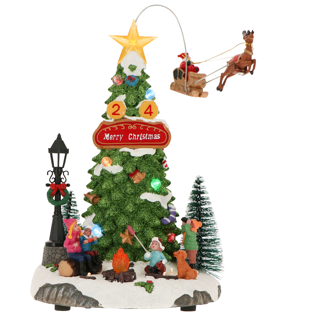 TIMSTOR - Christmas Scene Christmas Landscape Christmas Decoration 29cm LED