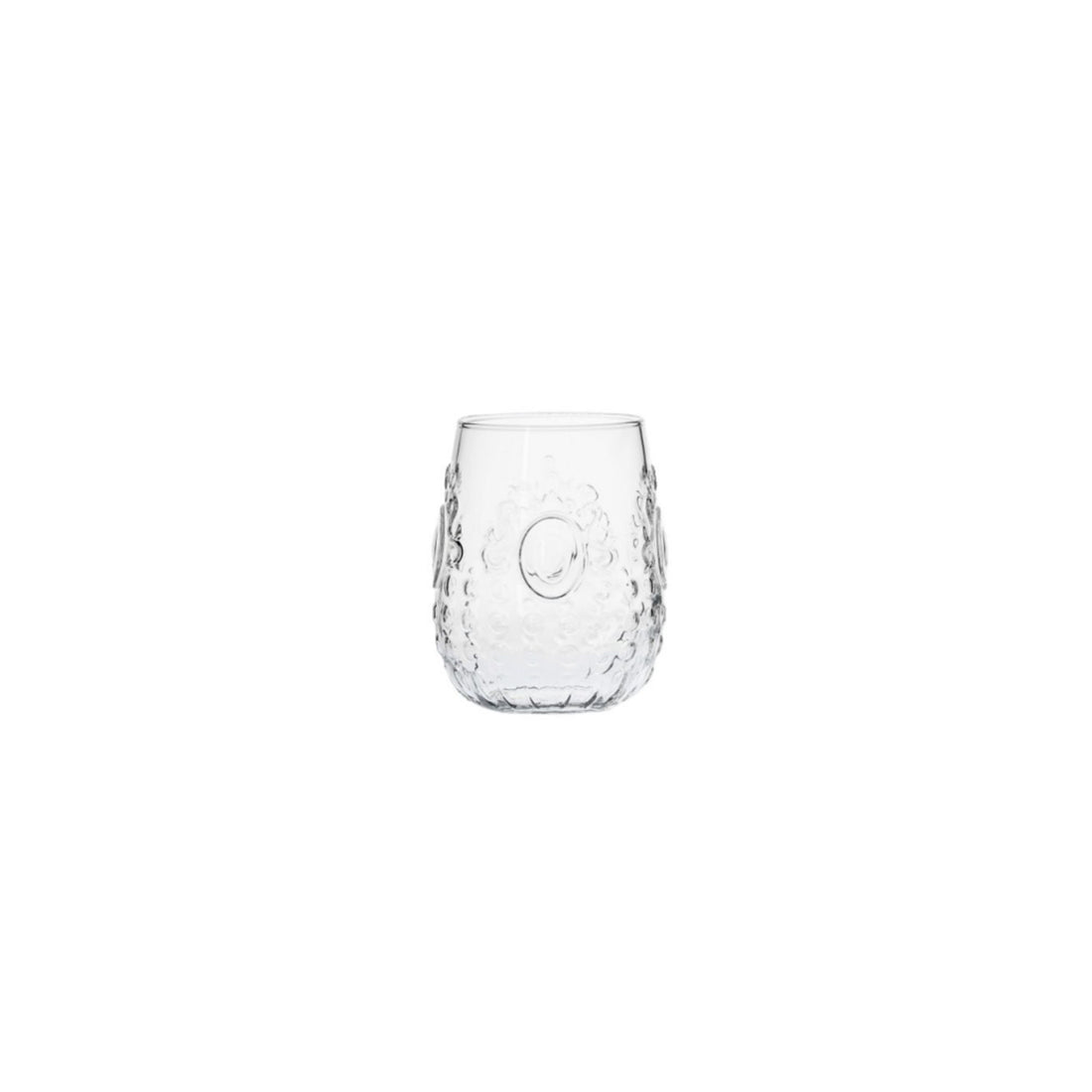 BRANDANI - Set of 6 Bassi Excalibur Water Glasses 300 ml Glass 51056