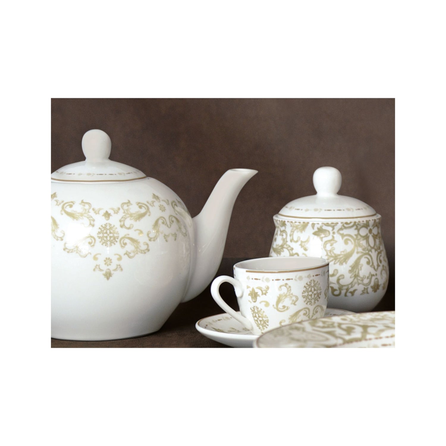 BRANDANI - Excalibur Teapot 14 cm Christmas Table Porcelain 51046