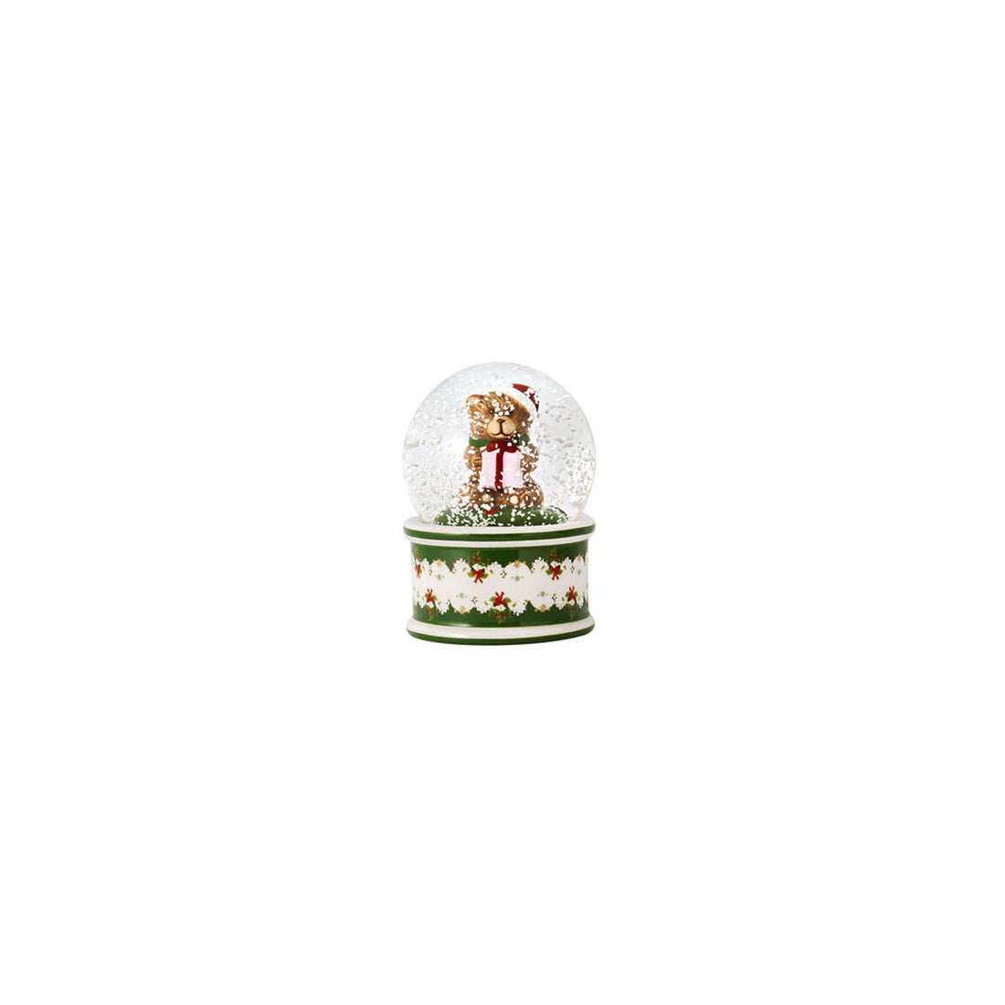 VILLEROY &amp;amp; BOCH Christmas Toys Snow Globe Bear 9cm