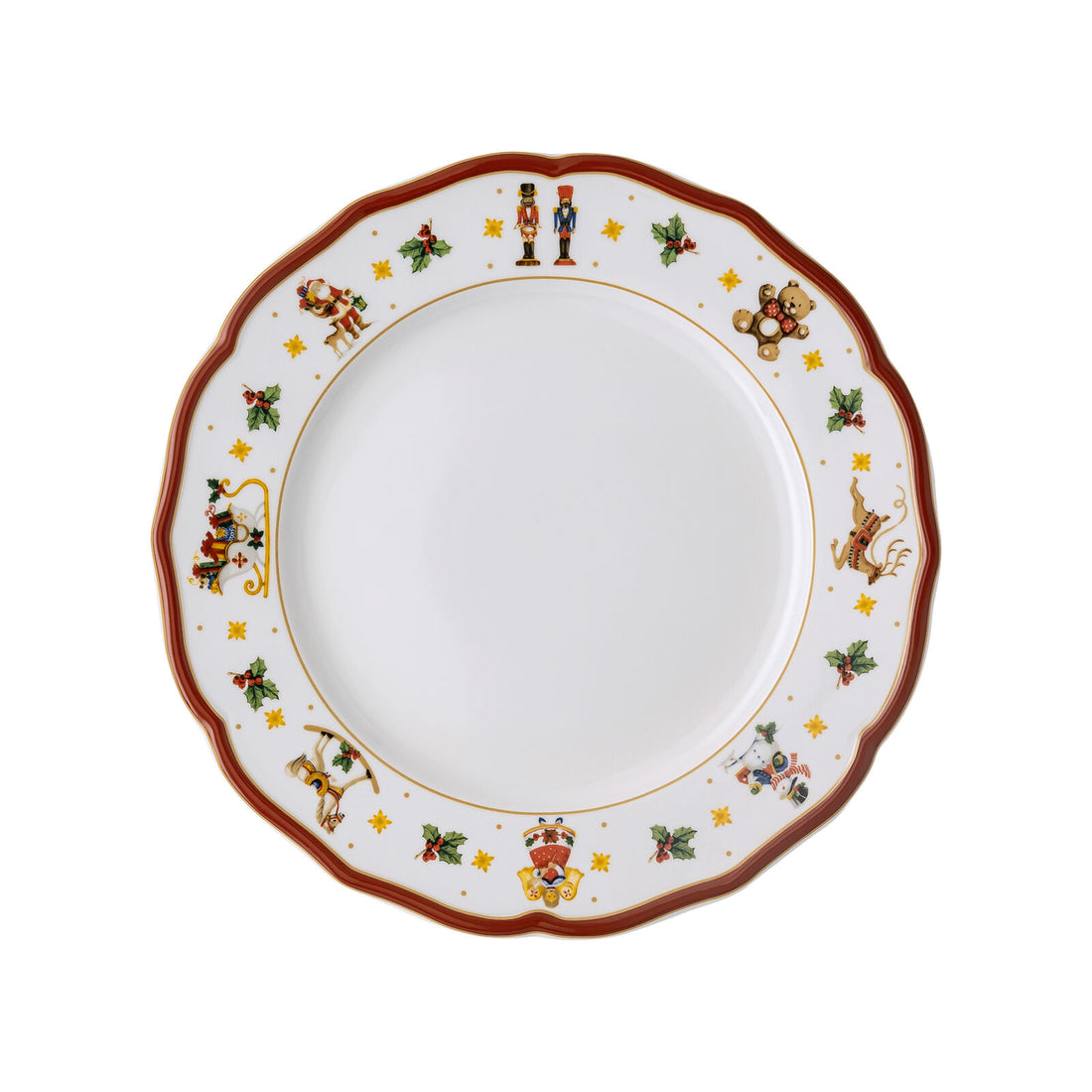 HUTSCHENREUTHER Happy Christmas Dinner Plate 27cm Porcelain