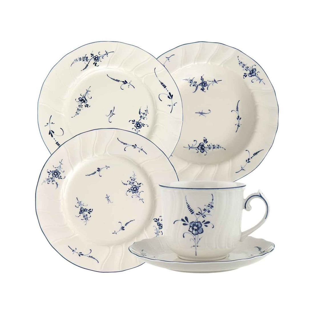 VILLEROY &amp; BOCH Vieux Luxembourg Set 30 Pezzi Servizio Tavola Piatti