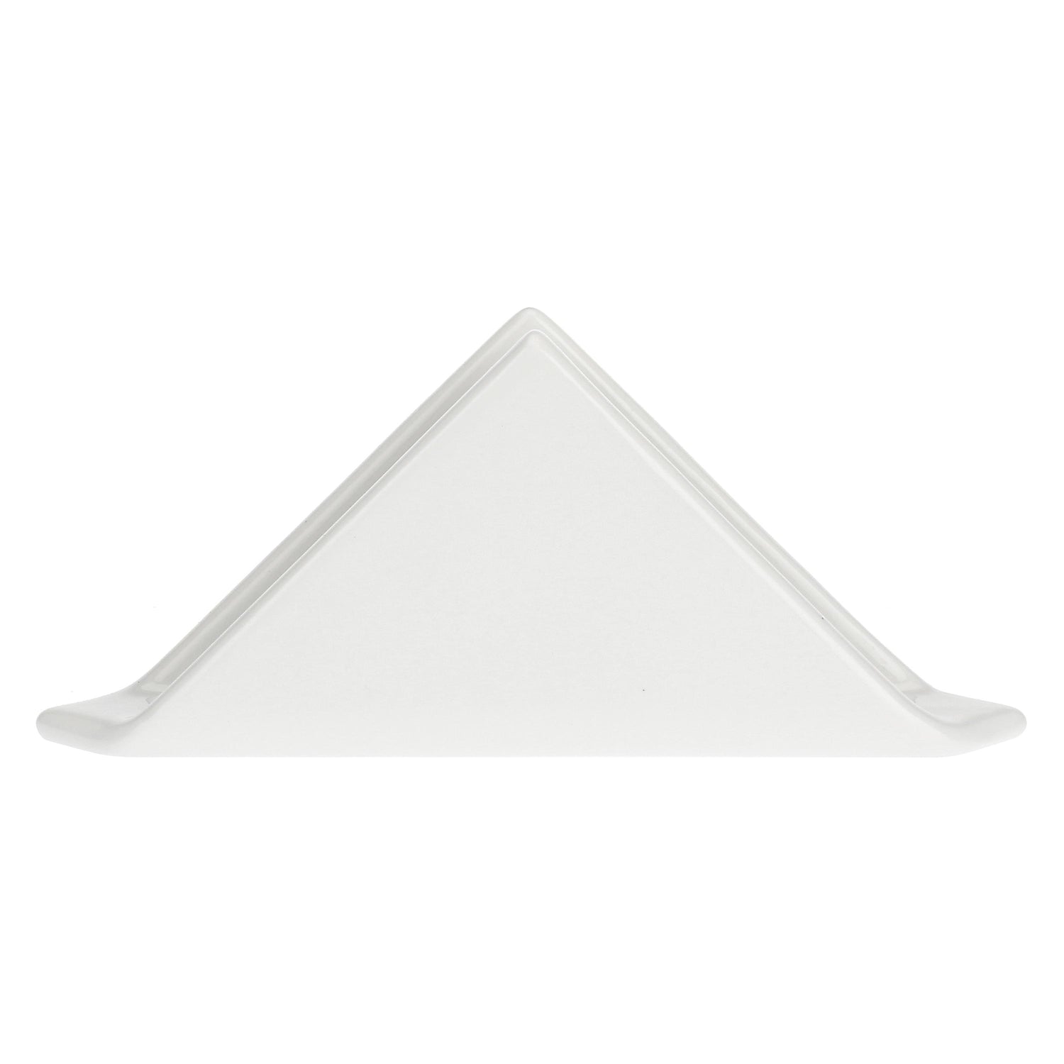 LA PORCELLANA BIANCA - Convivio Triangular Napkin Holder 18 cm Porcelain