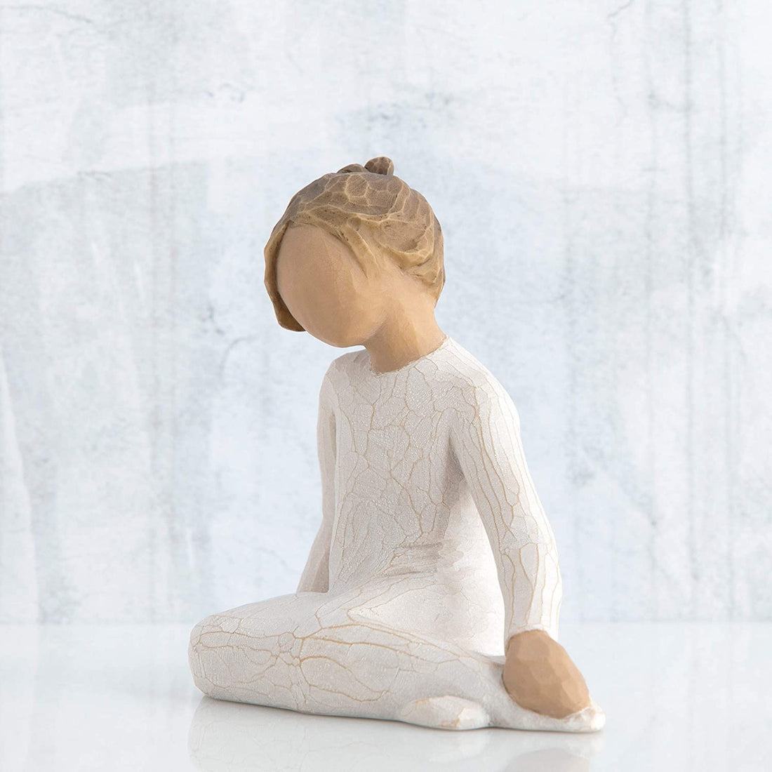 WILLOW TREE Pensive Child Figurine Statue 26225 Resin 8cm