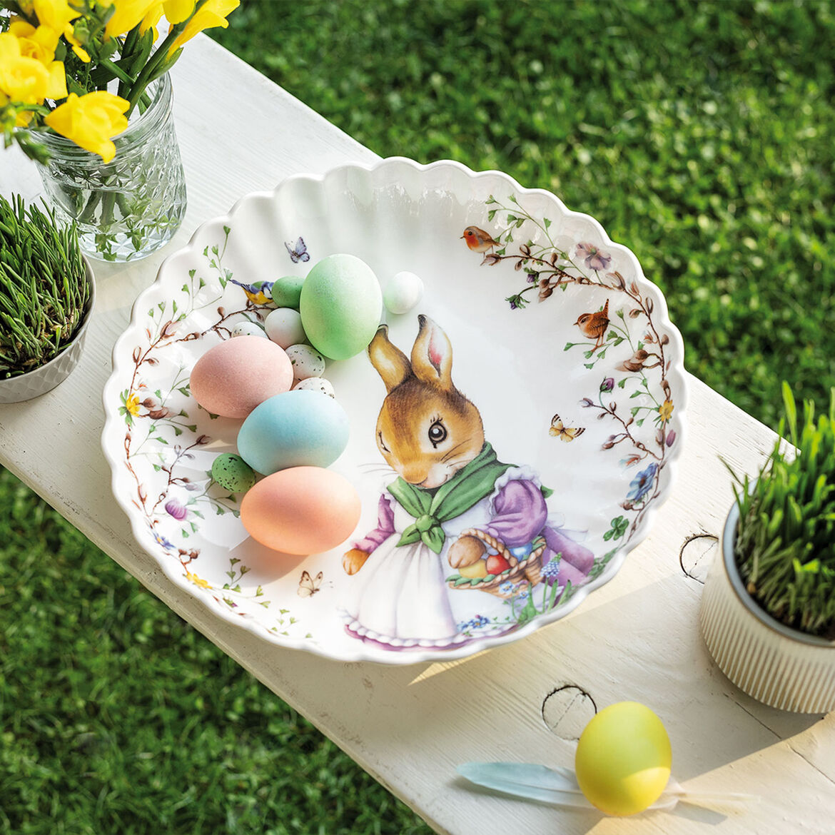 VILLEROY &amp;amp; BOCH Spring Fantasy Emma Cup Bowl 30cm Easter Table