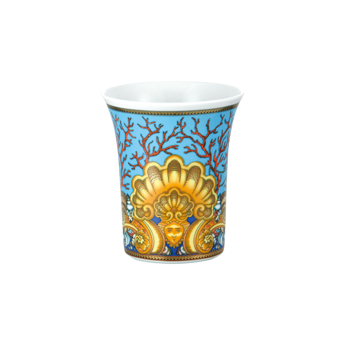 VERSACE Les Tresors de la Mer Vaso di Fiori Decorazione 18cm Porcellana