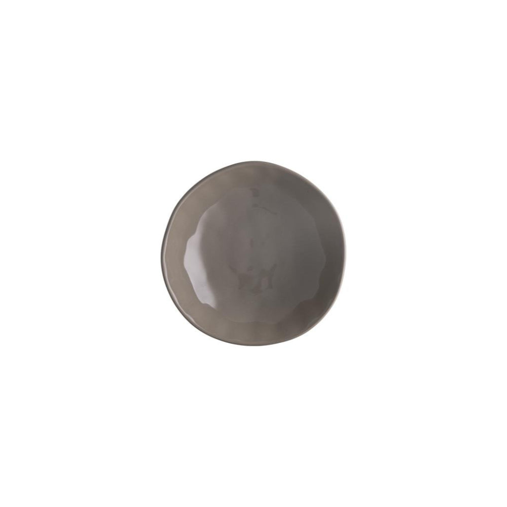 BRANDANI Sinfonia Deep Plate 20.5cm Taupe Porcelain Stoneware