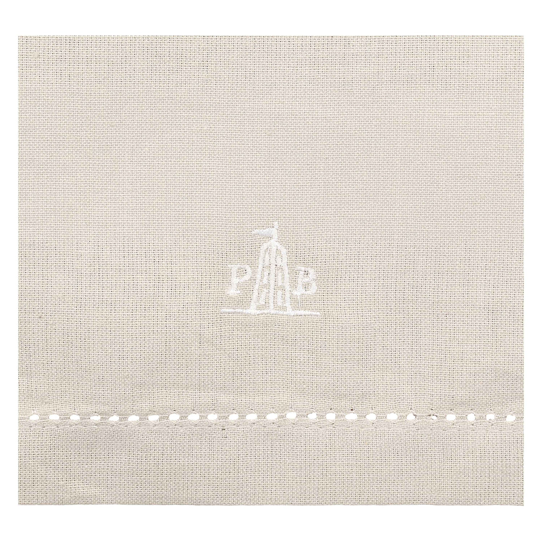 LA PORCELLANA BIANCA Manto Stripe Runner 143x45cm Ecru 100% Cotton