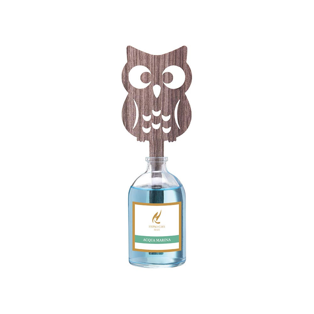 HYPNO CASA Diffuser with Sticks Owl Shape 100ml Sea Water